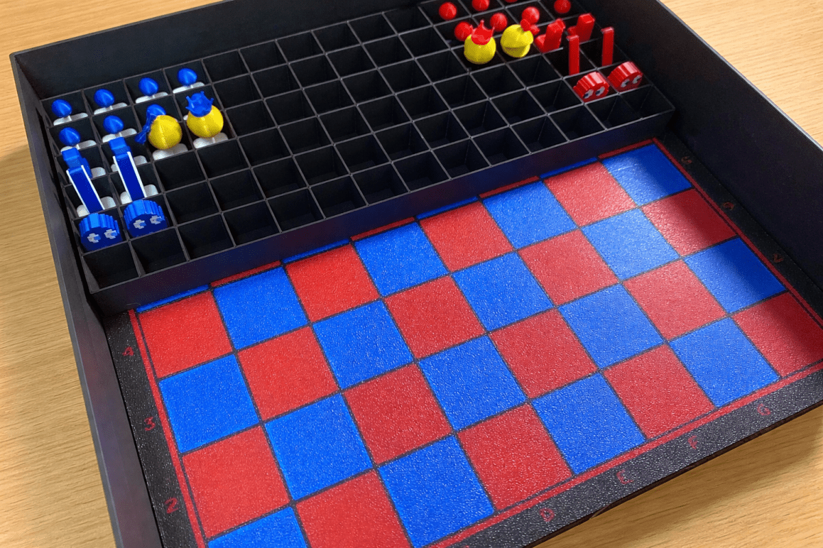 Ajedrez Arcade – Set de ajedrez impreso en 3D inspirado en videojuegos retro - Prinx 3D