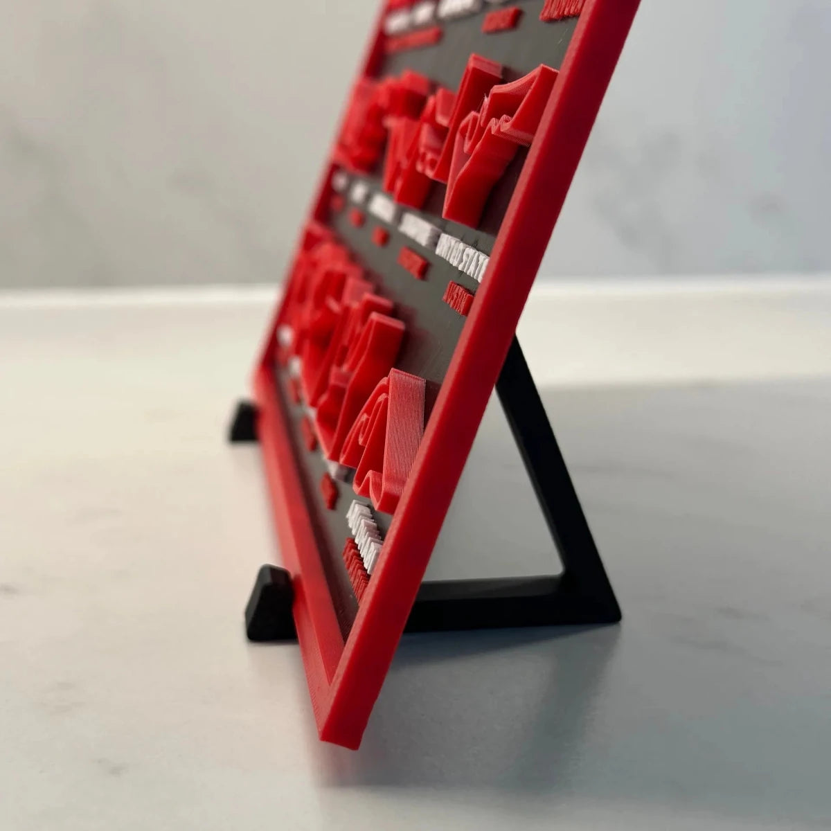 Calendario F1 2026 impreso en 3D | Circuitos Fórmula 1 - Prinx 3D