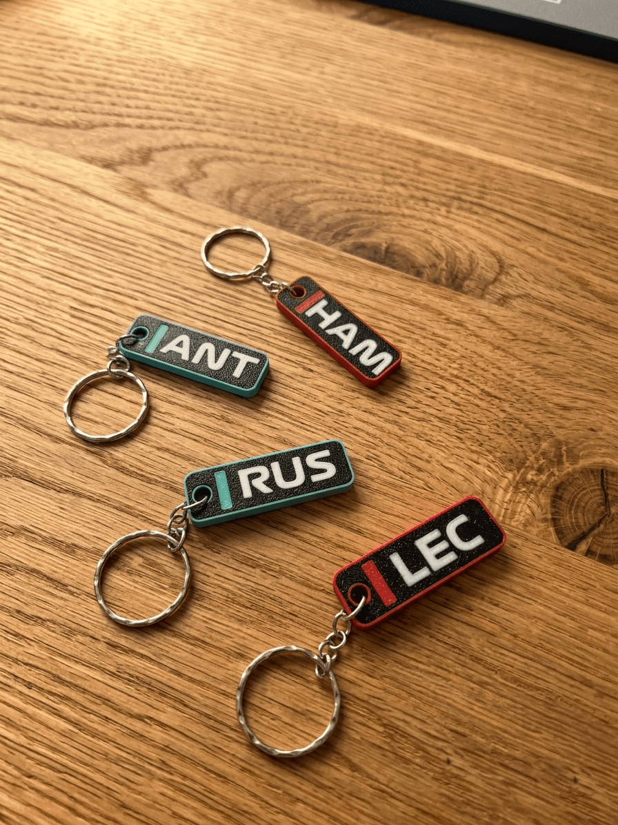 Llavero TAG F1 - Prinx 3D